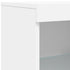 Sideboard with LED Lights White 41x37x100 cm
