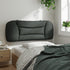 Headboard Cushion Dark Grey 107 cm King Single Fabric