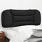 Headboard Cushion Black 107 cm King Single Faux Leather