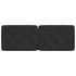 Headboard Cushion Black 137 cm Double Velvet