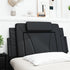 Headboard Cushion Black 107 cm King Single Faux Leather