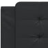 Headboard Cushion Black 107 cm King Single Faux Leather