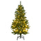 Artificial Hinged Christmas Tree 150 LEDs 120 cm