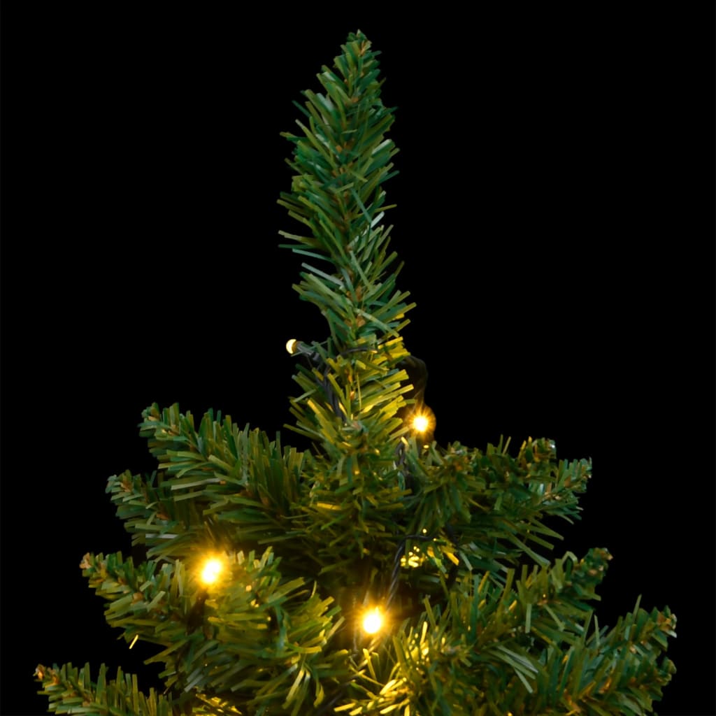 Artificial Hinged Christmas Tree 150 LEDs 120 cm