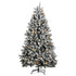 Artificial Hinged Christmas Tree 300 LEDs & Ball Set 180 cm