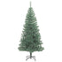 Artificial Christmas Tree with 300 LEDs&Ball Set&Flocked Snow 210 cm