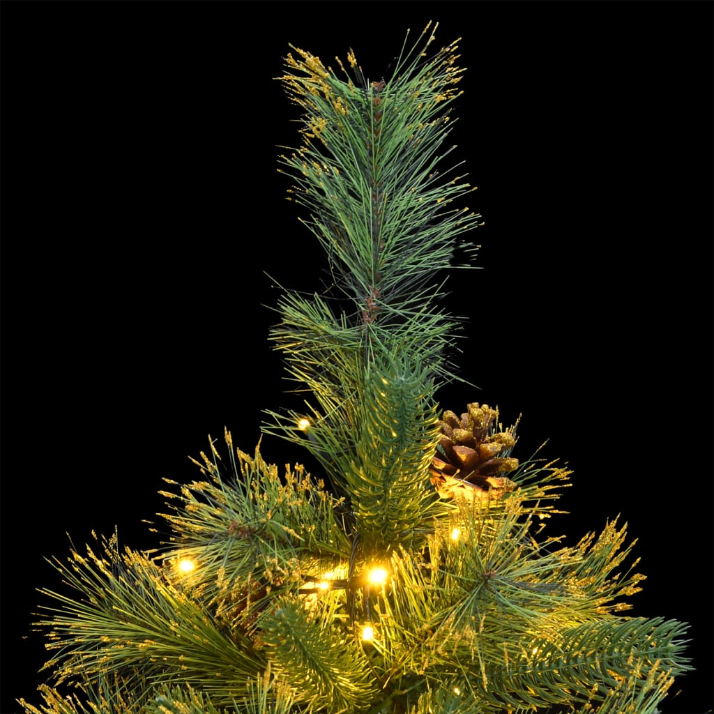 Artificial Hinged Christmas Tree 150 LEDs 120 cm