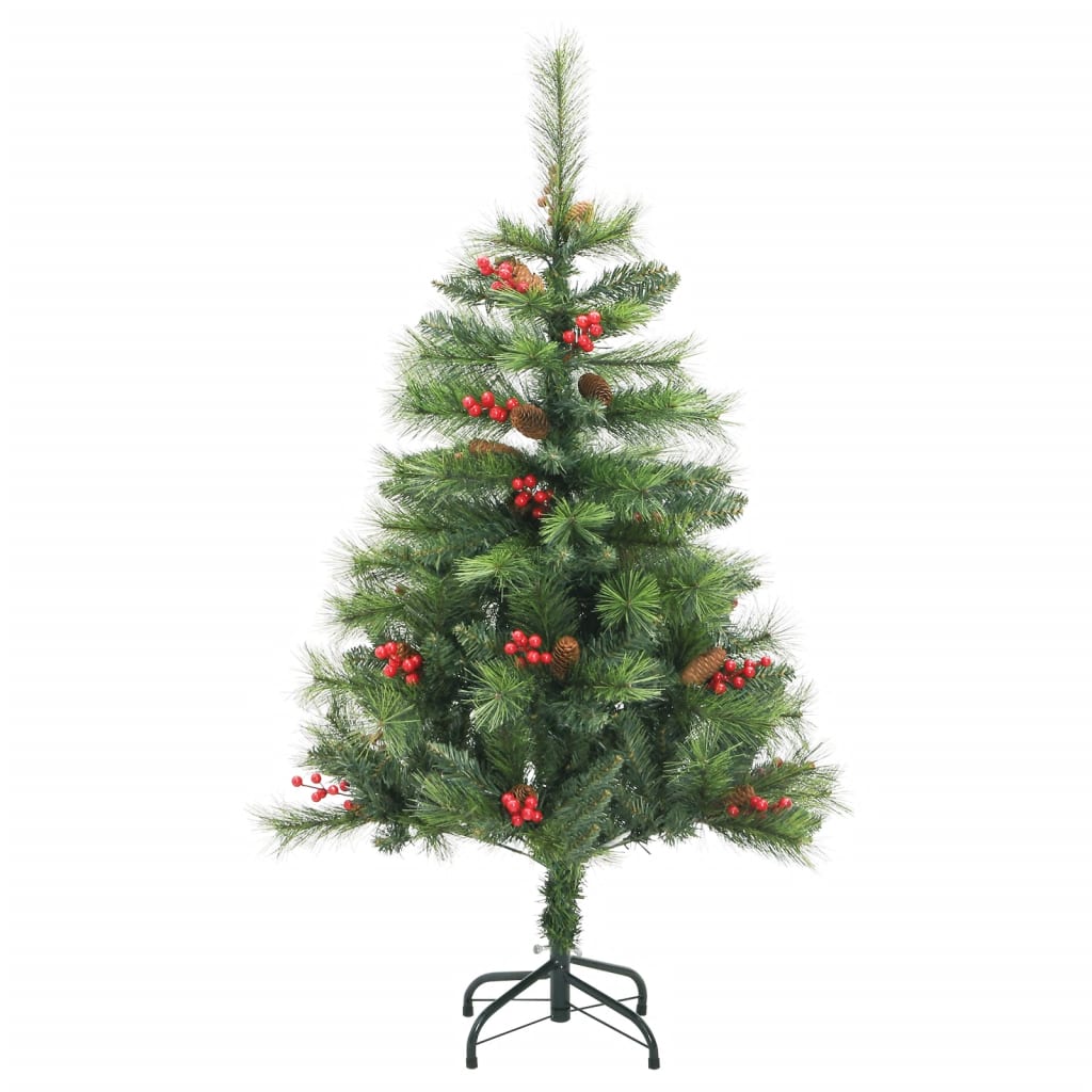 Artificial Hinged Christmas Tree 150 LEDs 120 cm