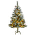 Artificial Hinged Christmas Tree 150 LEDs 120 cm