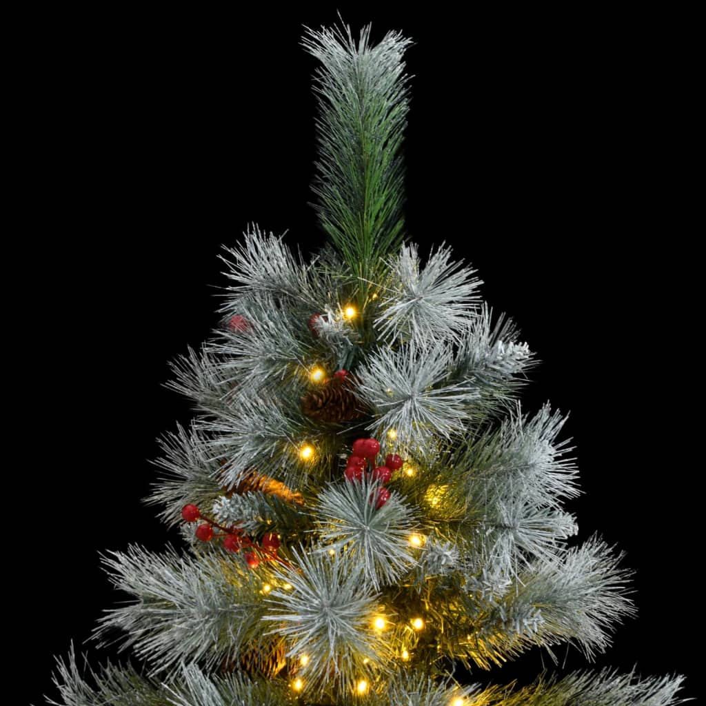 Artificial Hinged Christmas Tree 150 LEDs 120 cm