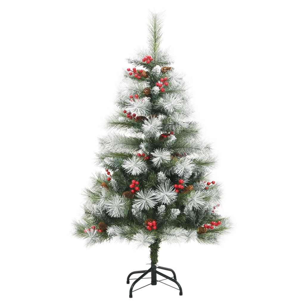 Artificial Hinged Christmas Tree 150 LEDs 120 cm