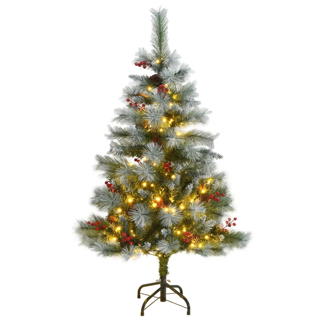 Artificial Hinged Christmas Tree 150 LEDs 150 cm