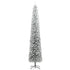 Slim Christmas Tree 300 LEDs & Ball Set & Flocked Snow 300 cm