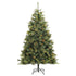 Artificial Hinged Christmas Tree with 300 LEDs & Ball Set 180 cm