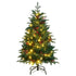 Artificial Hinged Christmas Tree 150 LEDs 120 cm