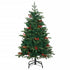 Artificial Hinged Christmas Tree 150 LEDs 120 cm