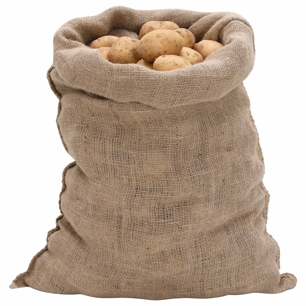 Jute Sacks 30 pcs 60x105 cm 100% Jute 220 gsm