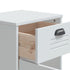 Bedside Cabinet VIKEN White Engineered Wood