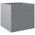 Planter Silver 49x47x46 cm Galvanised Steel