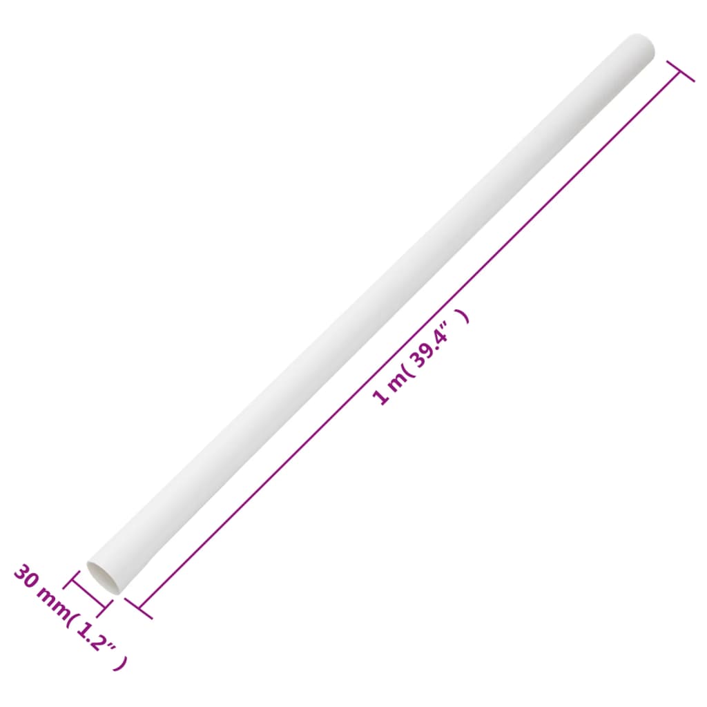 Cable Trunkings with Clips Ø30 mm 30 m PVC