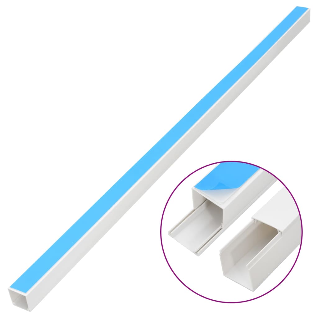 Cable Trunking Self-Adhesive 20x10 mm 30 m PVC