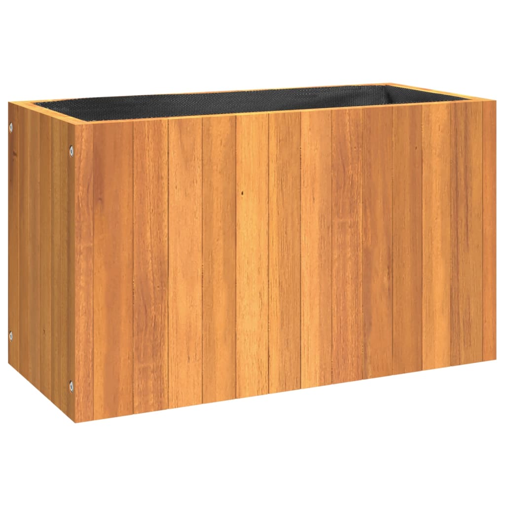 Garden Planter 59x27.5x35 cm Solid Wood Acacia