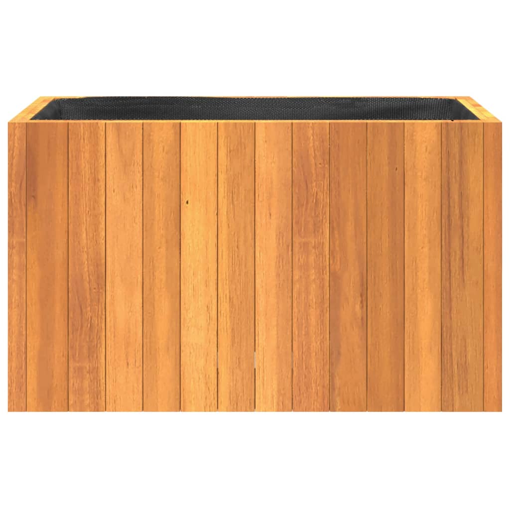 Garden Planter 59x27.5x35 cm Solid Wood Acacia