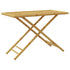 Folding Garden Table 110x55x75 cm Bamboo