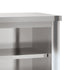 Kitchen Wall Cabinet with Shelves Stainless Steel
