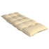 Highback Chair Cushions 4 pcs Beige Oxford Fabric