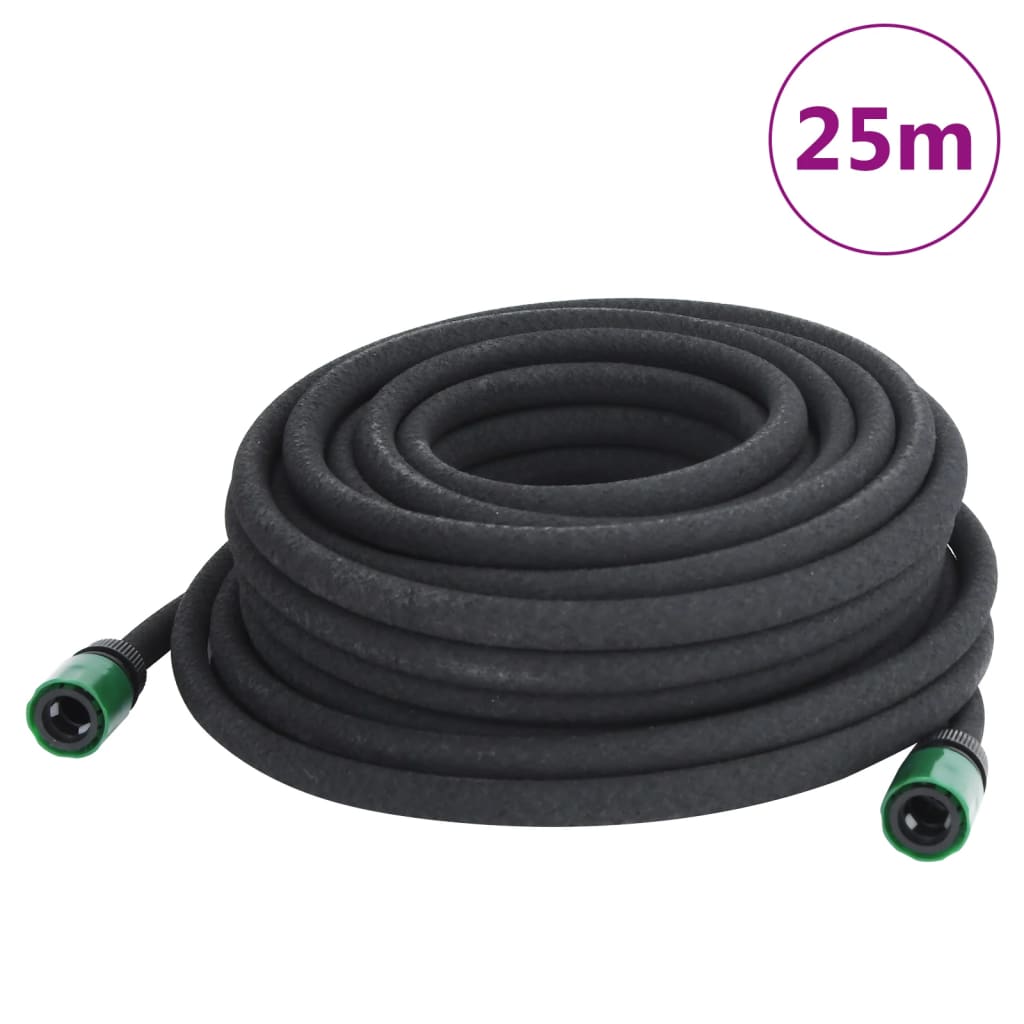 Garden Soaker Hose Black 0.6