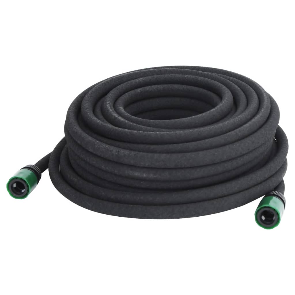 Garden Soaker Hose Black 0.6