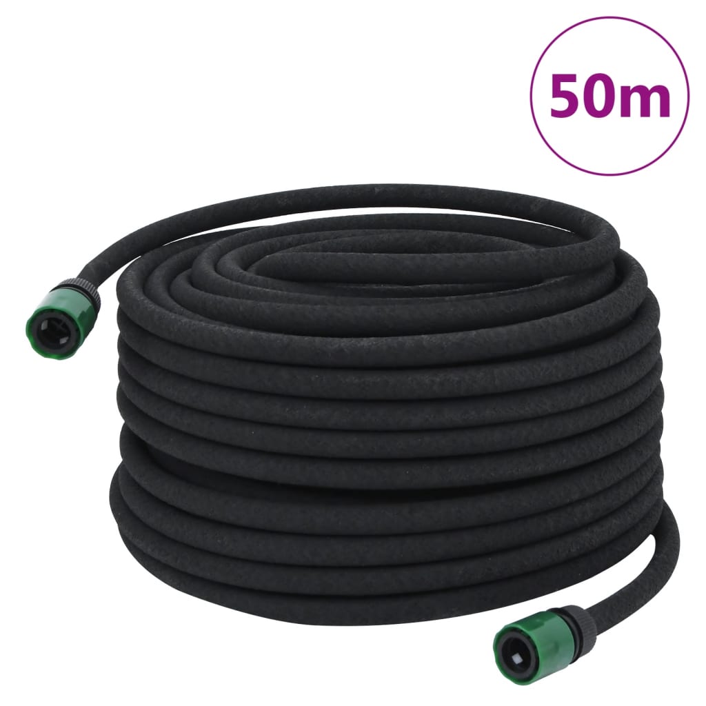 Garden Soaker Hose Black 0.6