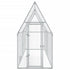 Chicken Cage Silver 400x100x190 cm Galvanised Steel