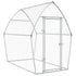 Chicken Cage Silver 200x105x182 cm Galvanised Steel