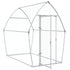 Chicken Cage Silver 200x105x182 cm Galvanised Steel