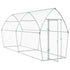 Chicken Cage Silver 400x105x182 cm Galvanised Steel