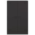 Sideboard Black 67x39x107 cm Steel