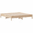 Bed Frame without Mattress 183x203 cm King Solid Wood Pine