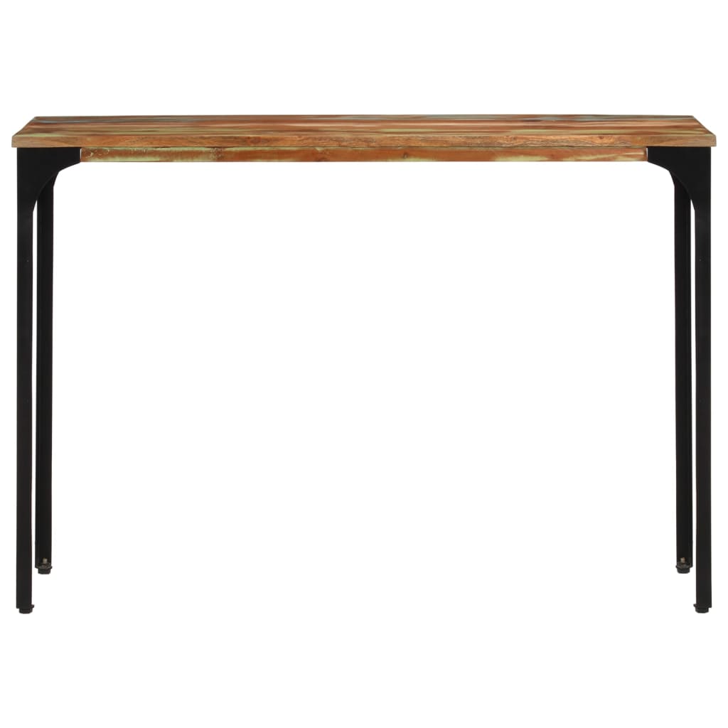 Console Table 110x35x76 cm Solid Wood Reclaimed