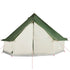 Family Tent Tipi 6-Person Green Waterproof