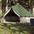Family Tent Tipi 6-Person Green Waterproof