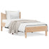 Bed Frame without Mattress 92x187 cm Single Solid Wood Pine