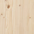 Headboard 135 cm Solid Wood Pine