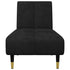 2 Piece Sofa Set Black Velvet