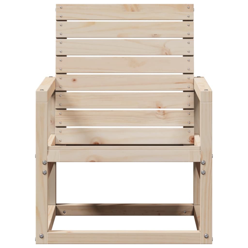 Garden Chair 57.5x63x76 cm Solid Wood Pine