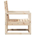 Garden Chair 57.5x63x76 cm Solid Wood Pine