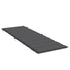 Sun Lounger Cushion Melange Anthracite 186x58x4 cm Fabric