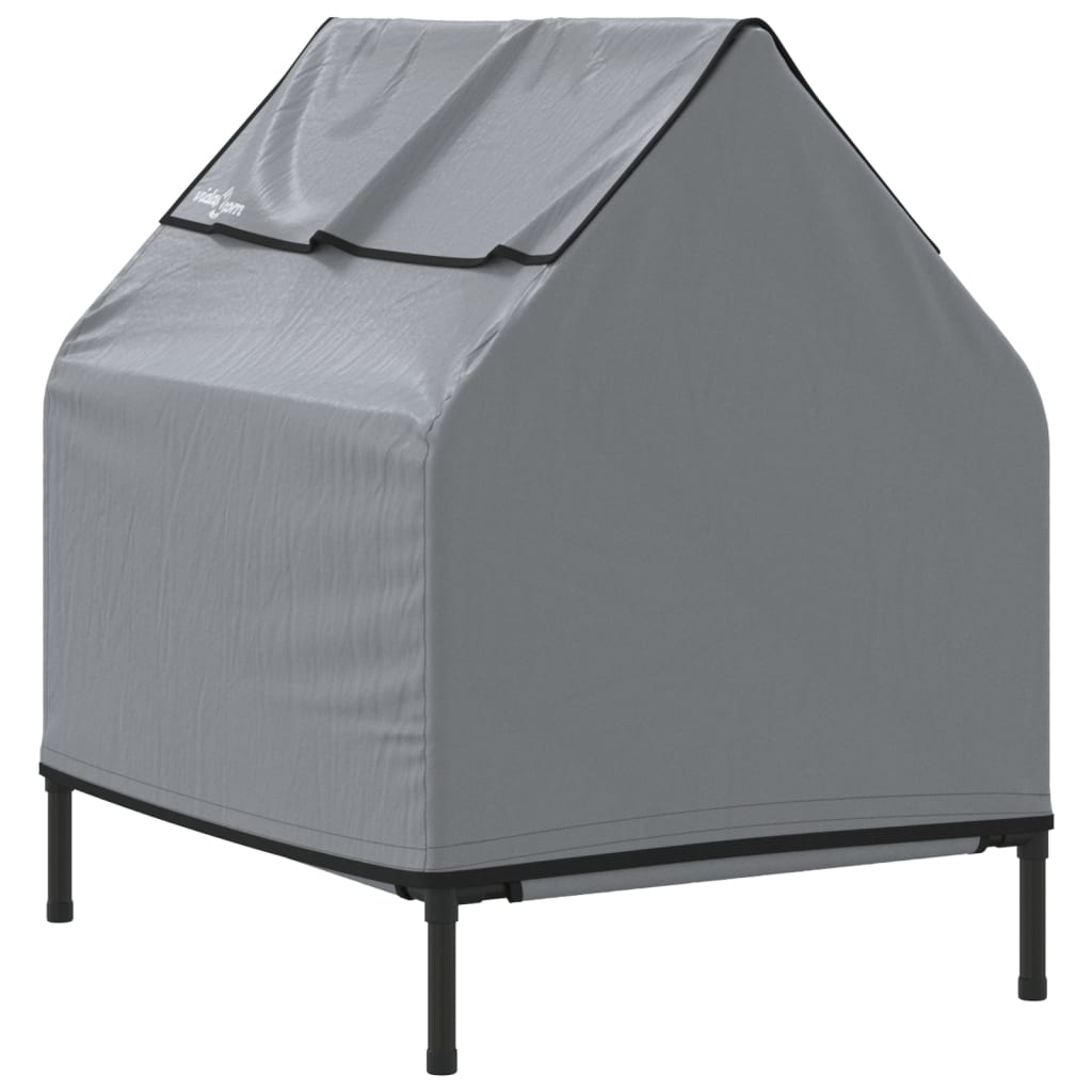 Dog House Light Grey Oxford Fabric and Steel