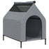 Dog House Light Grey Oxford Fabric and Steel